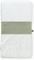 NUNKI Ledikant lakentje -simpel strak instoppen (ipv inbakeren)- 60x120 Olive Green
