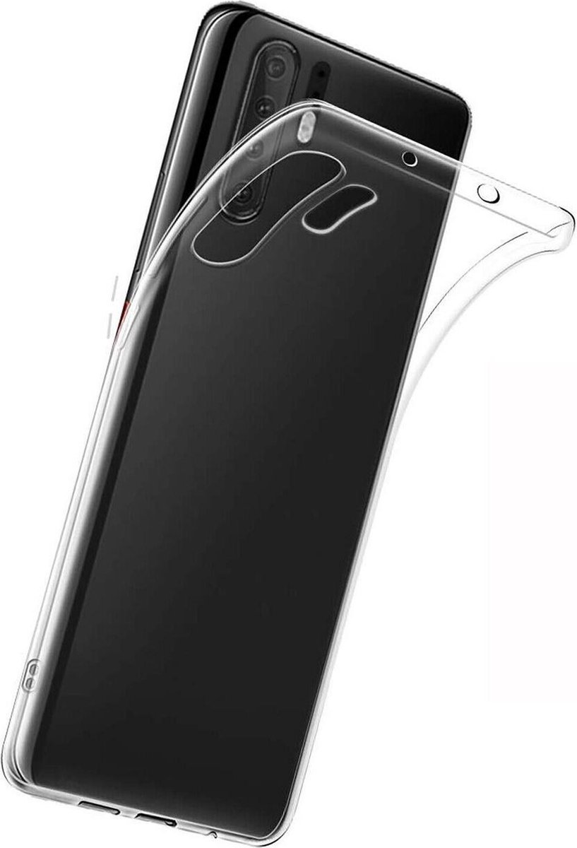 Pearlycase Transparant TPU Siliconen case hoesje Geschikt voor Huawei P30