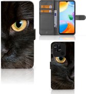 Telefoonhoesje Xiaomi Redmi 10C Beschermhoesje Zwarte Kat