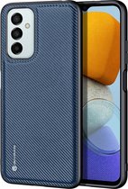 Dux Ducis - Telefoonhoesje geschikt voor Samsung Galaxy M23 - Fino Series - Back Cover - Blauw