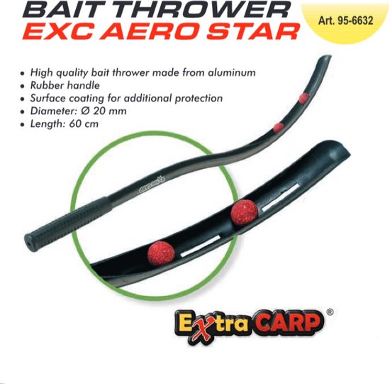EXC AERO STAR Bait Thrower - Werppijp voor Boilies tot 15mm - Karper Vissen Throwing Stick — afbeelding 3