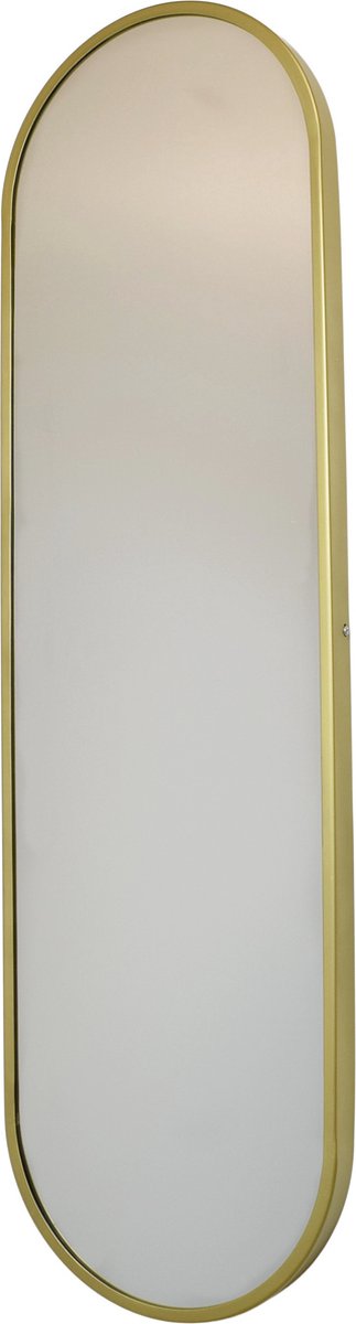 LOFT42 Industry Passpiegel Ovaal - Goud - Metaal - 122x36