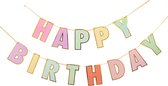Happy Birthday Slinger Kinderfeestje Verjaardag Versiering Slingers Verjaardag Vlaggenlijn Feest Versiering