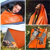 【First Aid and Emergency】Survival Whistle Ultralight Cold Protection / Noodslaapzakken - emergency foil blanket, emergency sleeping bag - 1pcs - 210×90cm
