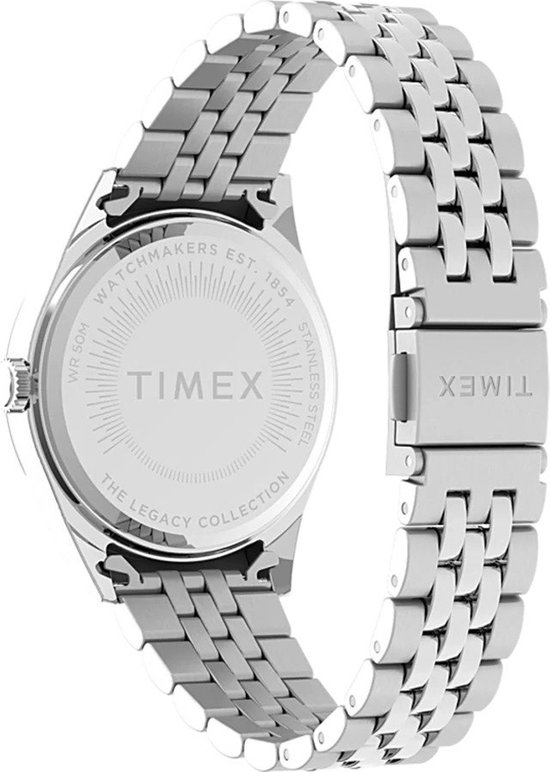 Timex Legacy TW2V68400 Horloge - Staal - Zilverkleurig - Ø 36 mm