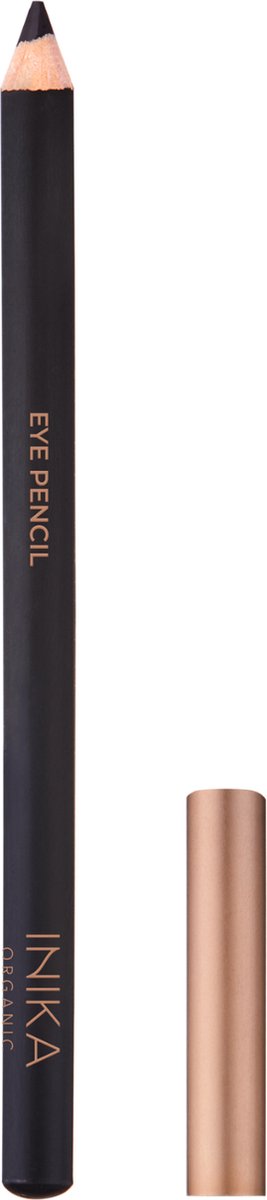 INIKA Organic - Eye Pencil - Zwart - Biologisch & Vegan Oogpotlood - Intense Pigmenten - Voor Gevoelige Ogen - Black