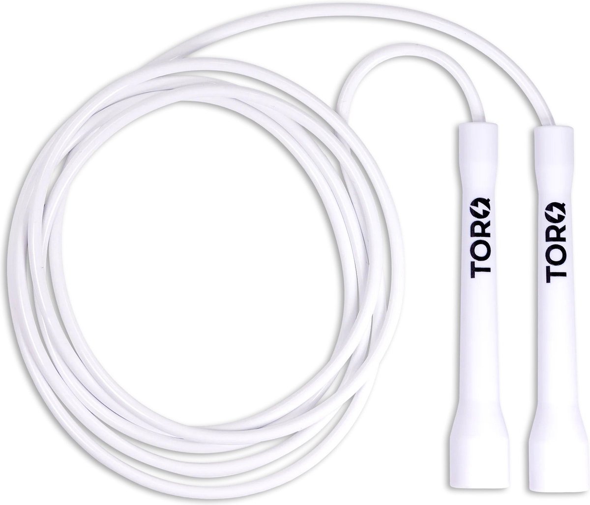 TORQ Jump rope Current - springtouw (white) 10ft (305cm) - ⌀5mm - 100gr - middlehandle