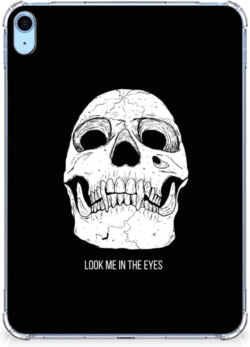 Back Cover voor Tablet BackCover iPad (2022) 10.9 Skull Eyes