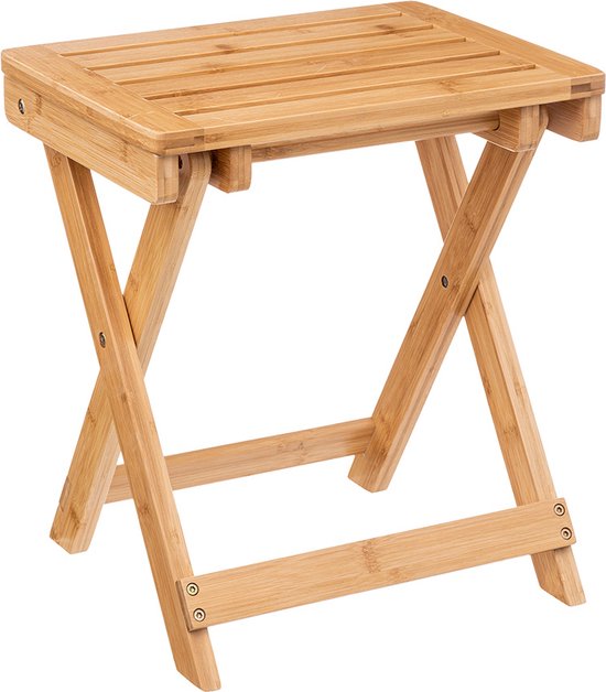 Tabouret pliable en Bamboe Eazy Living Vere