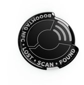 Booomtag® NFC Carbon / Metal Dome Sticker 40mm