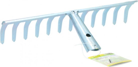 Kinzo Tuinhark 12 Tanden - Verzinkt Staal - 29.5 cm - Zonder Steel van Kinzo — afbeelding 2