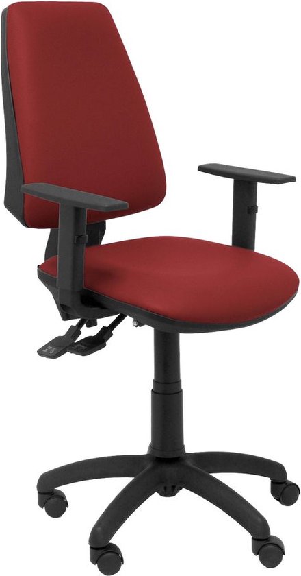 Chaise de Bureau Elche CP Bali P&C I933B10 Bordeaux | Leroy Merlin