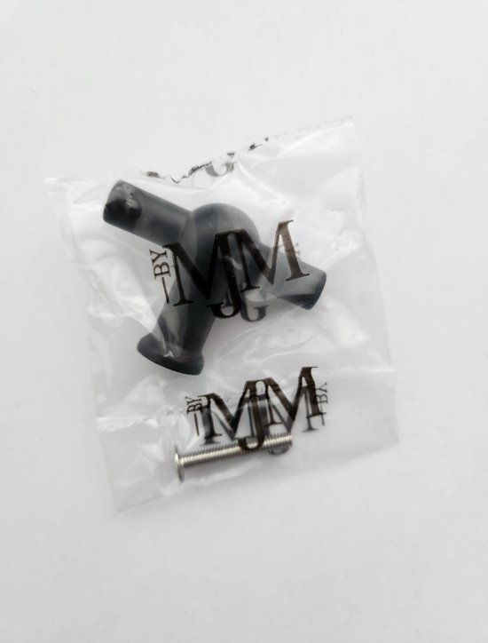 Bouton de meuble poignée en T noir 10 pièces - Bouton de meuble - Bouton de meuble - Poignée en T - Boutons de porte pour armoires - Boutons de Fixations pour meuble - Ferrures de meubles - Boutons de porte