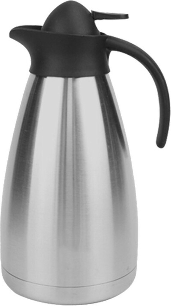 Michelino Thermoskan Bella - 1 Liter - Zilver