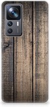 Telefoon Hoesje Xiaomi 12T | 12T Pro Leuk TPU Back Cover Steigerhout