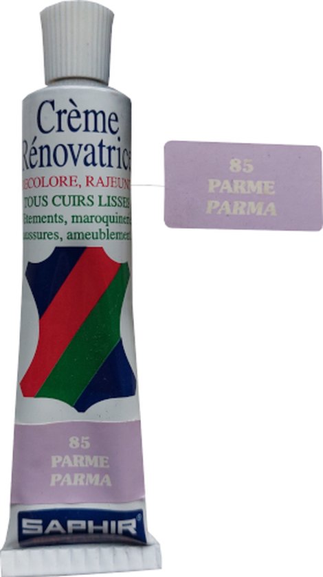 Saphir Creme Renovatrice Extra Opaque - Tube - Parme - 25ml (Cire - Cirage)