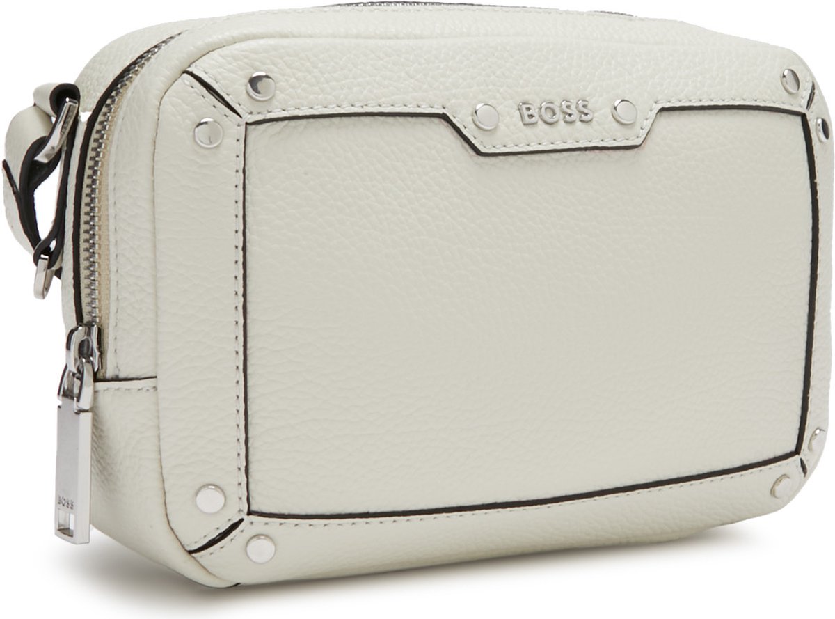 Hugo Boss BOSS Dames Crossbody tas Leer Wit