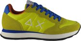 SUN68 Tom Solid Nylon Sneaker - Homme - Jaune/Bleu/Orange - Taille 42