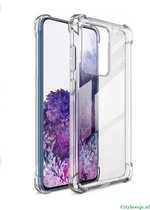 Xssive – Anti Shock – geschikt voor Samsung S20 Ultra – Backcover Transparant