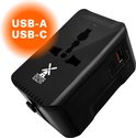 Dutch Quality® - Universele Wereldstekker - USB-C 