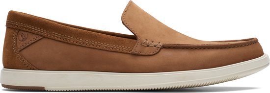 Clarks - Heren schoenen - Bratton Loafer - G - Bruin