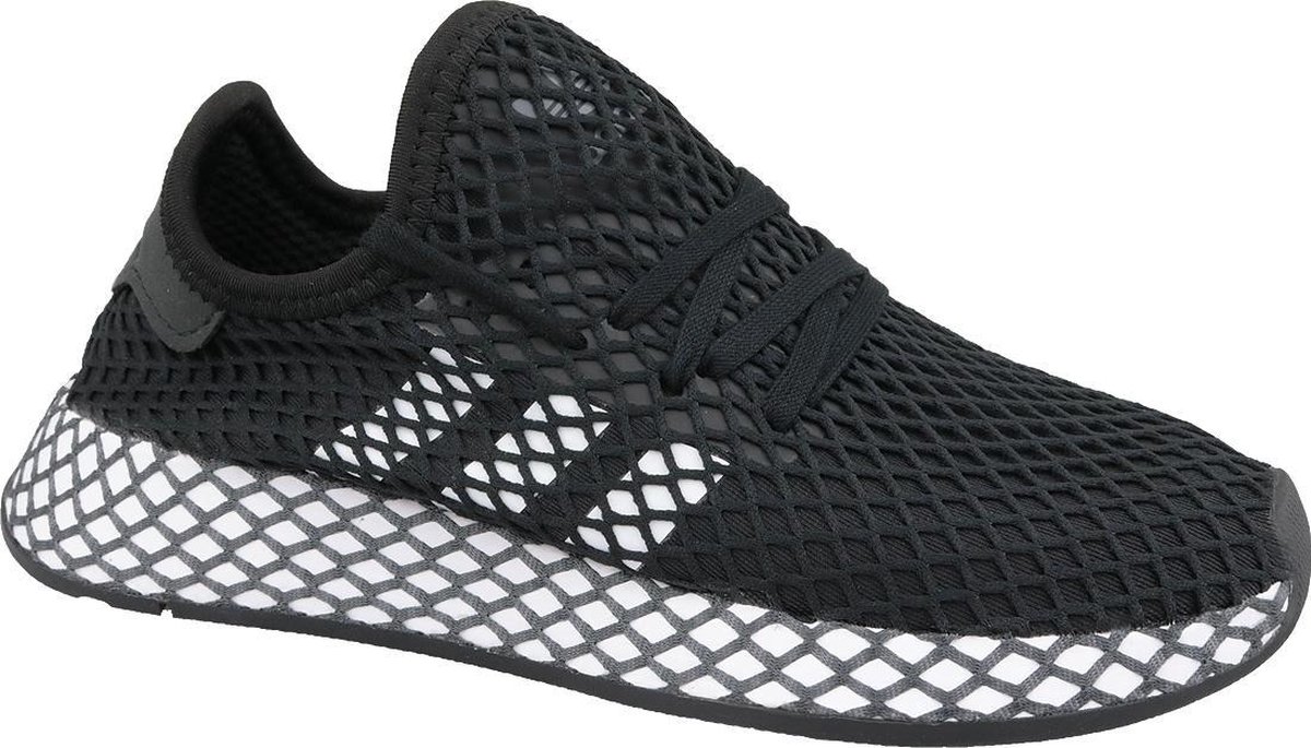 adidas Originals Deerupt Runner J CG6840, Vrouwen, Zwart, Sneakers maat: 38  2/3 EU | bol.com
