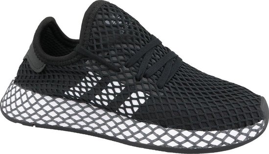 adidas Originals Deerupt Runner J CG6840, Vrouwen, Zwart, Sneakers maat: 38  2/3 EU | bol