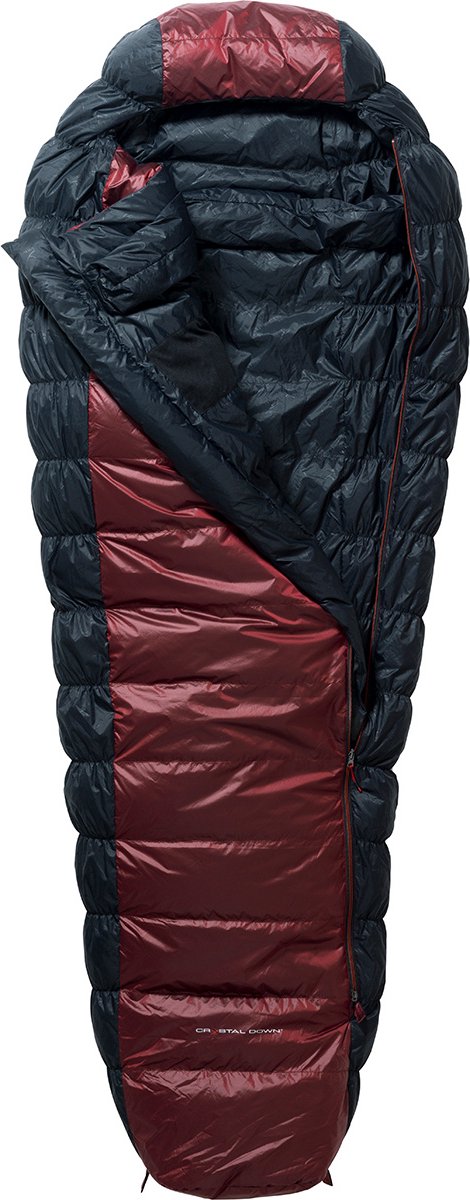 Nordisk Voyage 300 Sac de couchage Rouge,Noir Long - Fermeture gauche