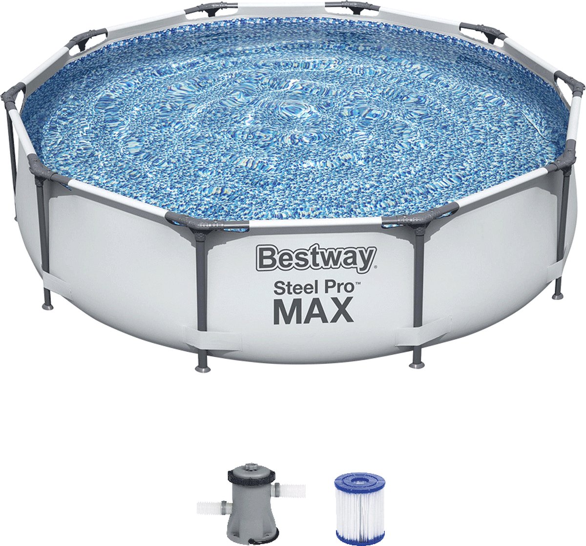 Bestway Steel Pro MAX Zwembad- 305 x 76cm - Bestway