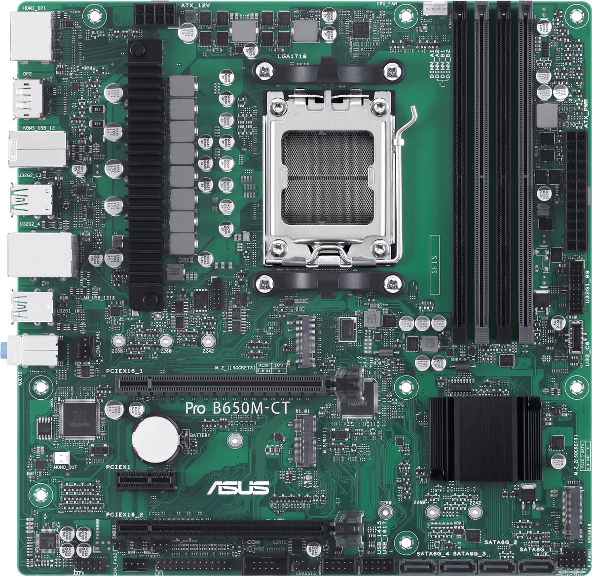 Moederbord AMD ASUS PRO B650M-CT-CSM
