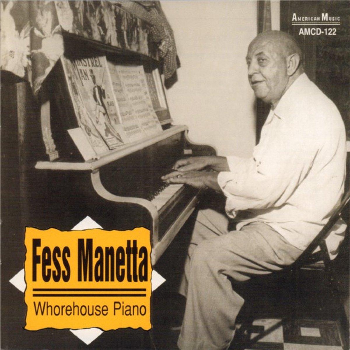 Manuel "Fess" Manetta - Whorehouse Piano (CD)