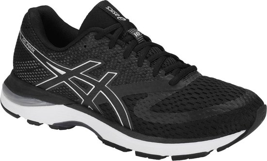 Asics - Gel-Pulse 10 - Hardloopschoenen Heren - 45 - Zwart | bol.com