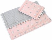 Hobea  bed set kussen en deken vogel