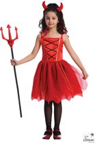 Meisjes Verkleedpakje Duivel Maat 130-140