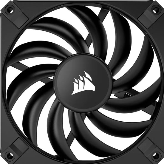 Corsair AF120 SLIM - Ventilatorhuis - 120 mm - 1200 rpm - 4-pin - zwart
