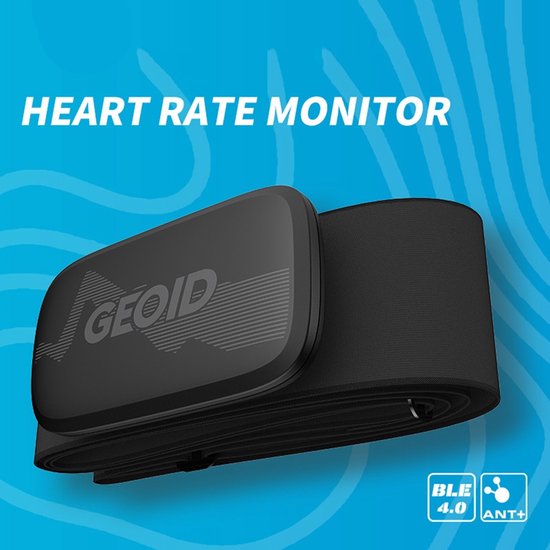 iGPSPORT HR50 Cardiofrequencemetre, Capteur HRM Étanchéité IPX7 Bluetooth Ant Autonomie 1 an, Ceinture Cardio pour Cyclisme, Course, Yoga