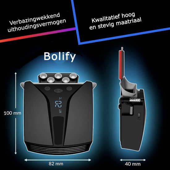 Bolify - Refroidisseur pour ordinateur portable avec ventilateur à vide -  Compact 