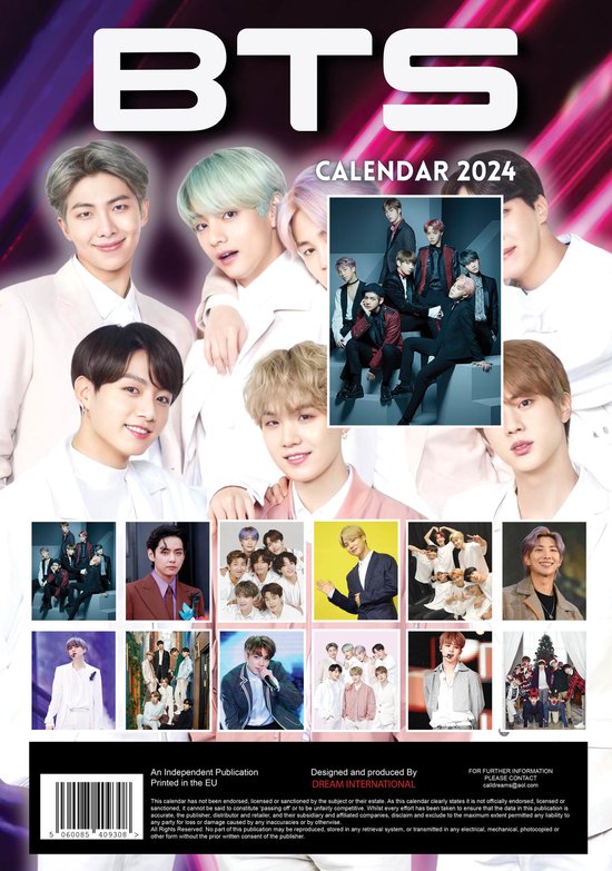 BTS Kalender 2024 A3