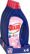 Dixan - Fresh Flowers - Vloeibaar Wasmiddel - Gekleurde Was - Voordeelverpakking - 4 x 32 Wasbeurten