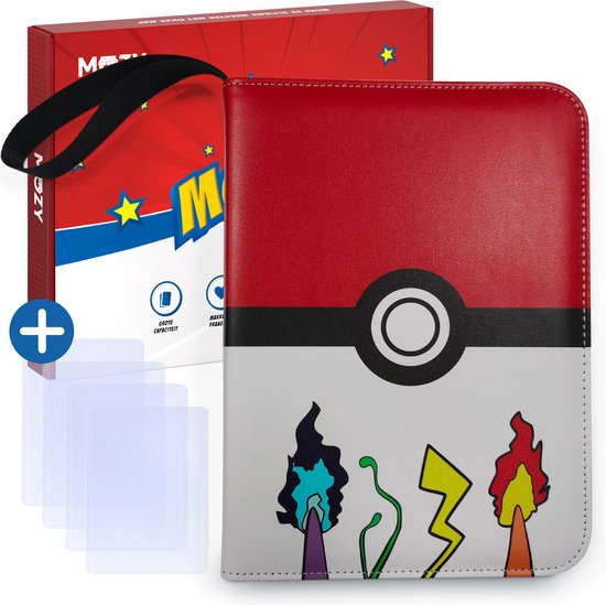 Chemise de collection Mozy adaptée pour 400 cartes Pokémon