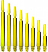 Cosmo shaft ( 2 sets= 6 stuks ) normal locked clear geel - maat 1 = 13.0 mm