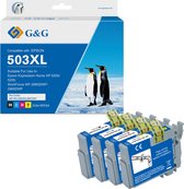 G&G Huismerk Inktcartridge 503XL Alternatief voor Epson 503 503XL - multipack