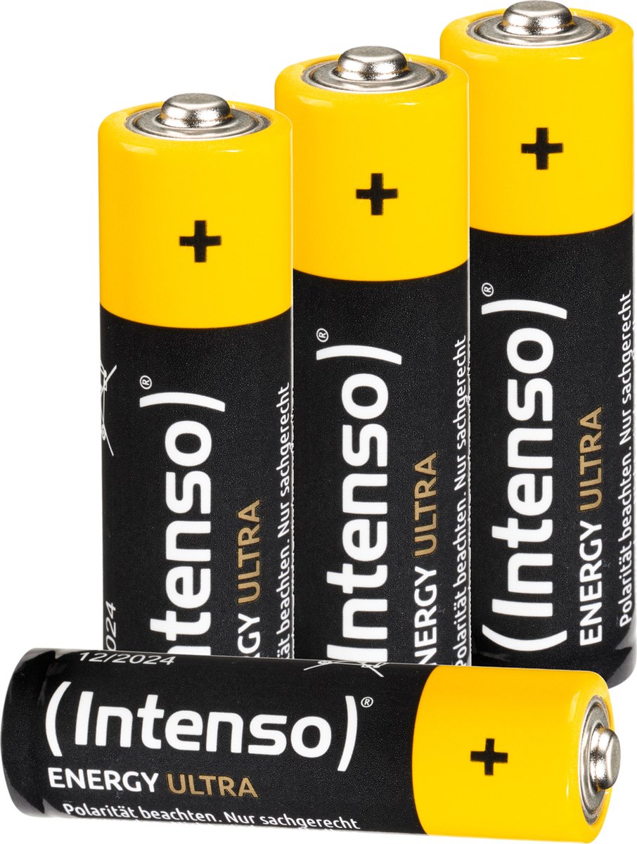 (Intenso) Energy Ultra batterijen AA / LR06 - 4 stuks (7501424)