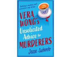 Omslag van The Vera Wong series- Vera Wong’s Unsolicited Advice for Murderers