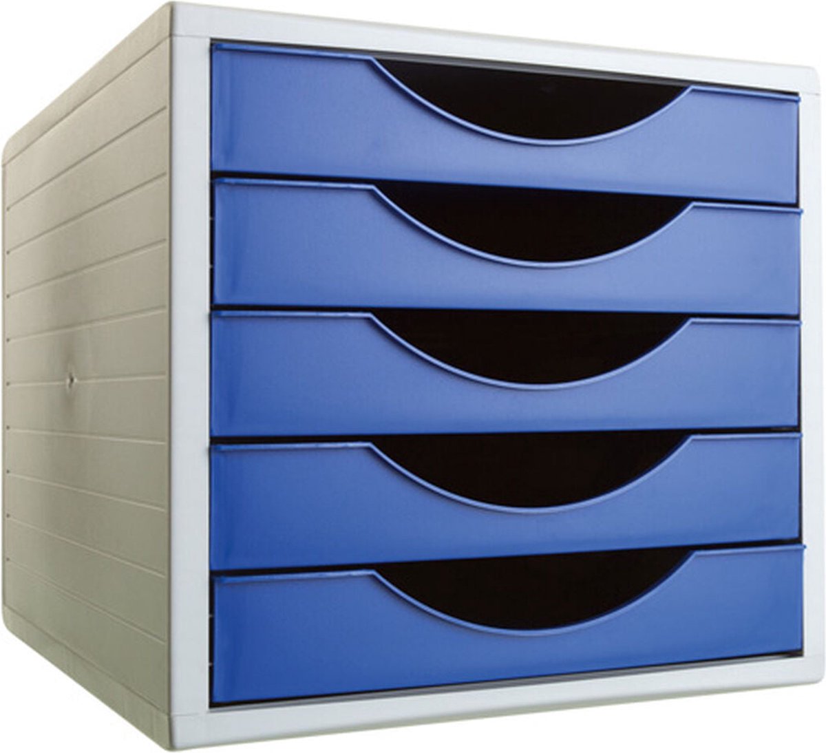 Modulaire archiefkast Archivo 2000 ArchivoTec Serie 4000 5 lades Din A4 Blauw (34 x 27 x 26 cm)