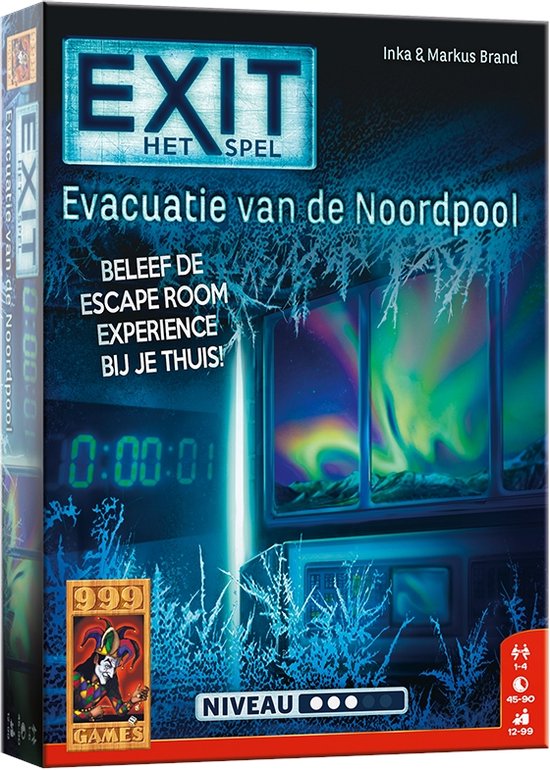 EXIT - Evacuatie van de Noordpool Breinbreker - 999 Games