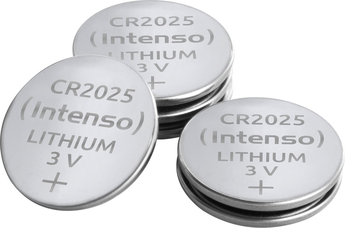 (Intenso) Energy Ultra knoopcel batterij CR2025 - 6 stuks (7502426)