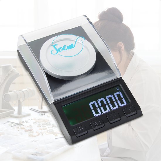 Balance numérique de précision SOEM® 0 01 gramme - 0,001 à 100 gramme  Fonction tare 