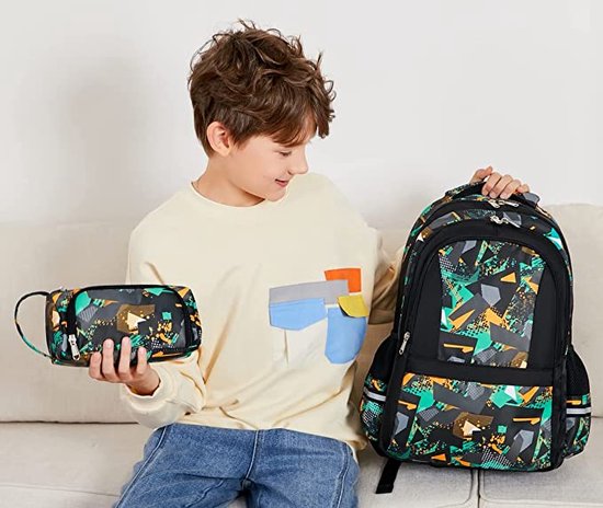 CXKSOEACN Kat Rugzakken Kinderen School Rugzak Schooltas 3D Gedrukt Boekentas Cartoon Anime Schooltassen voor Jongens Basis- En Middelbare School Studenten 17 inch, Stijl, 17inch CXKSOEACN Kat Rugzakken Kinderen School Rugzak Schooltas 3D Gedrukt Boekentas Cartoon Anime Schooltassen voor Jongens Basis- En Middelbare School Studenten 17 inch, Stijl, 17inch