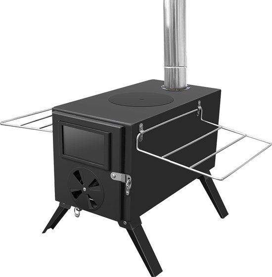 Poêle Rocket Portable Camping - Réchaud à Bois Pour Plein Air, Pêche, Randonnée